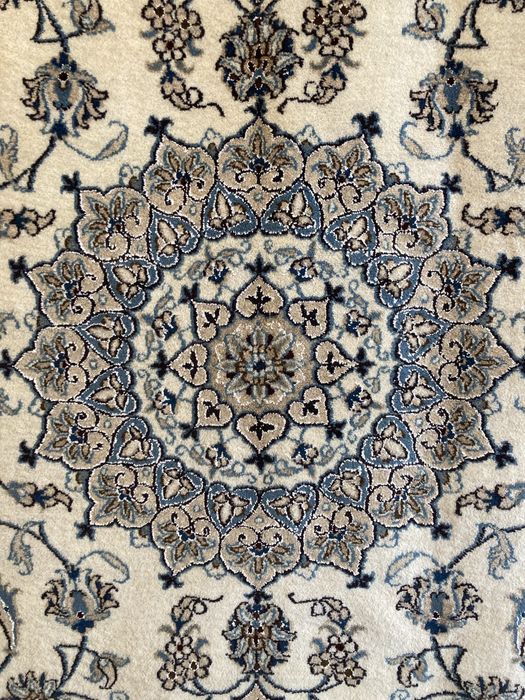 Tapete Persa Nain 12 La com seda 295x196cm - Novo