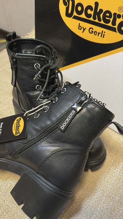 Жіночі шкіряні черевики, демі ботінки, розмір 37