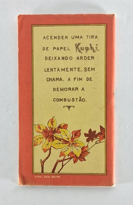Livrinho de Papel Kuphi "Purificador do Ar"