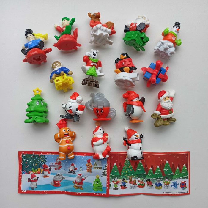 Kinder Christmas Joy, Новорічні колекції кіндер