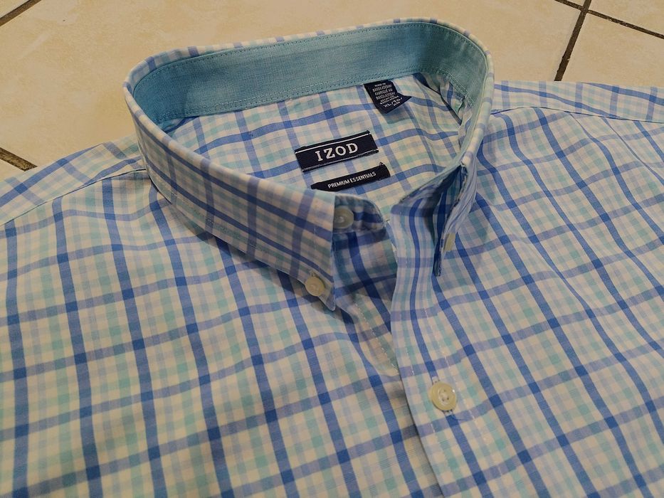 IZOD USA - NOWA! z LOGO Markowa Koszula Męska rozmiar XXL
