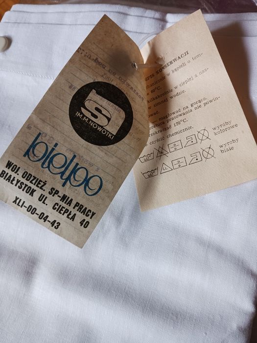 Poszewka na poduszkę prl