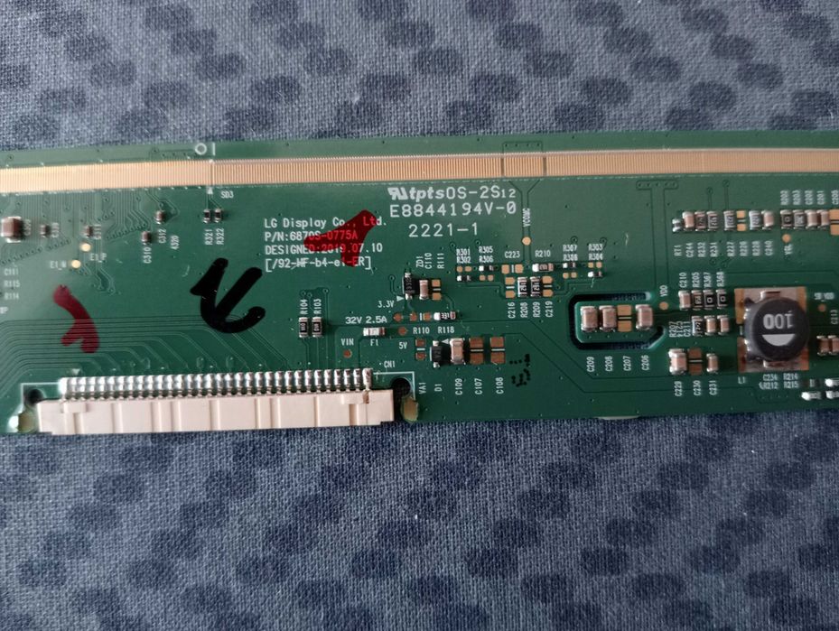 Placa V-Con do Monitor Philips 243V7QDSB
