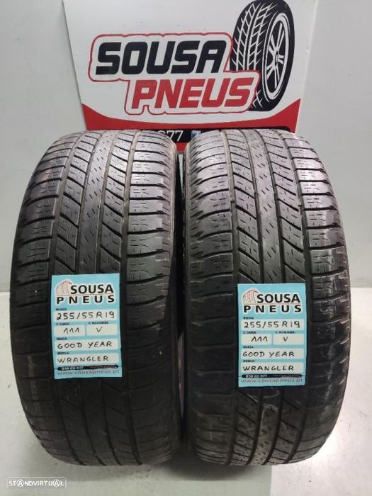 2 pneus semi 255-55r19 good year - oferta dos portes