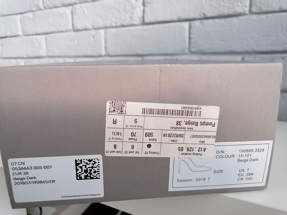 Szpilki H&M Premium Quality rozm. 38