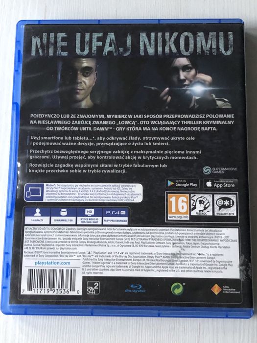 Ukryty plan Hidden agenda playlink pl gra na ps4 gry playstation dubbi