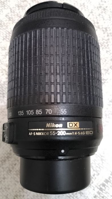Nikkor 55-200mm  AF-S  1:4-5.6G  ED VR / для Nikon