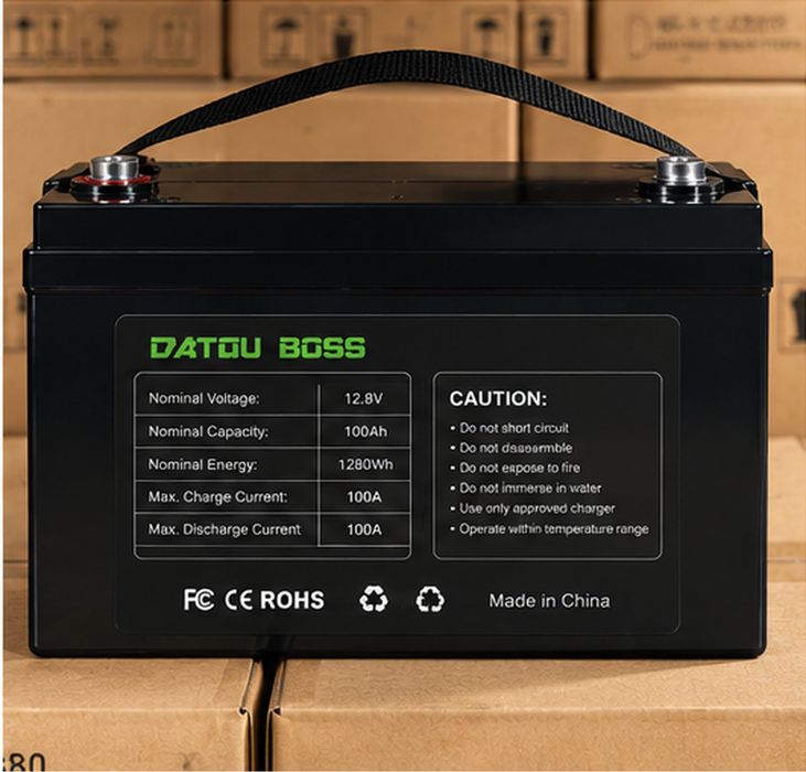 Аккумулятор LiFePO4 DATOUBOSS 12.8 100Ач BMS/‼️В НАЯВНОСТІ 100|200|300 ‼️ литий-железо-фосфат| Купить акумулятор DATOUBOSS| Купить LiFePo4