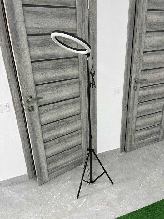 Кільцева LED ЛАМПА + штатив 2 метра! Велика ЛАМПА + тримач для телефон