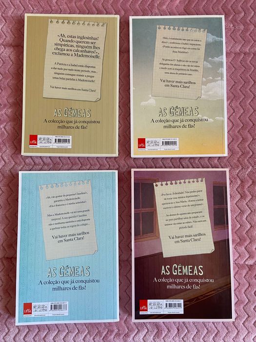 Livros da coleção As Gémeas