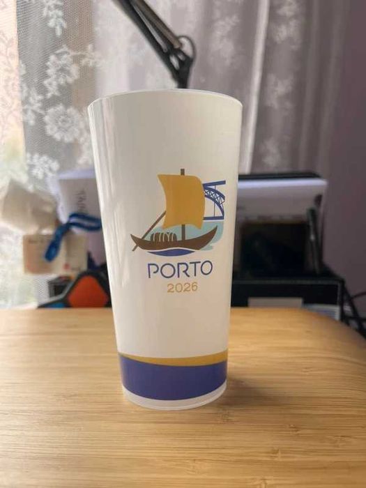 Copo Plástico Congresso Internacional Porto