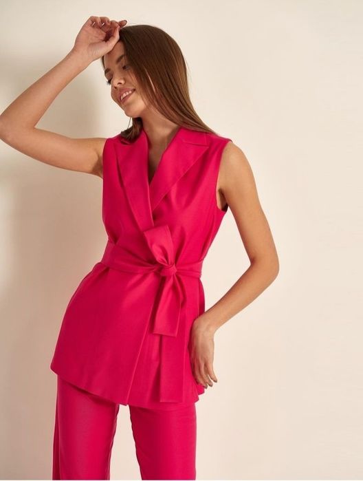 Брючный костюм цвета фуксии Natali Bolgar