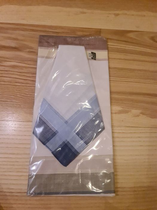 Носові хустинки для чоловіків (класичні) німецького виробництва. Набір