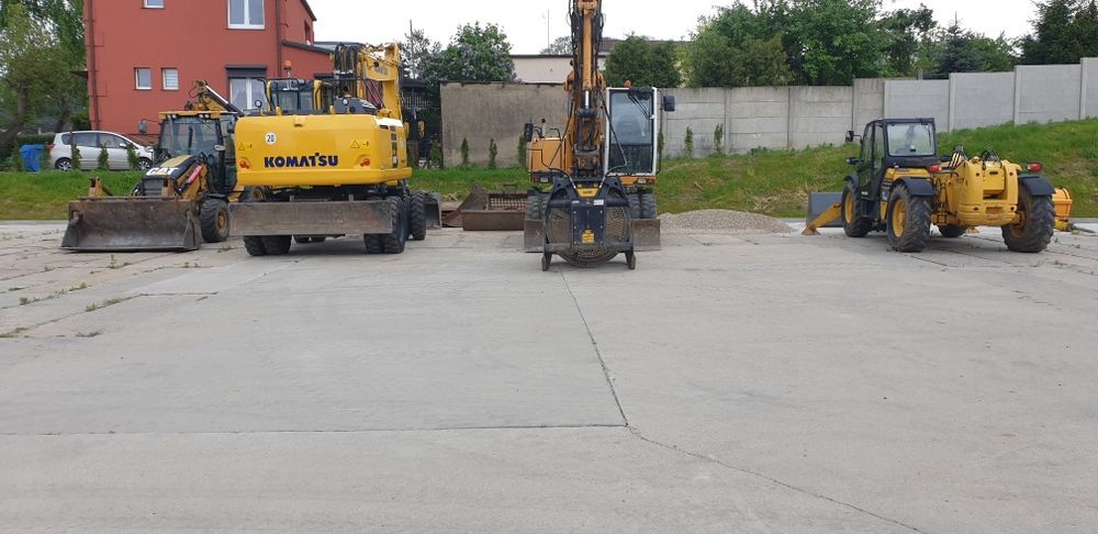 Usługi koparka , koparkami i ladowarka