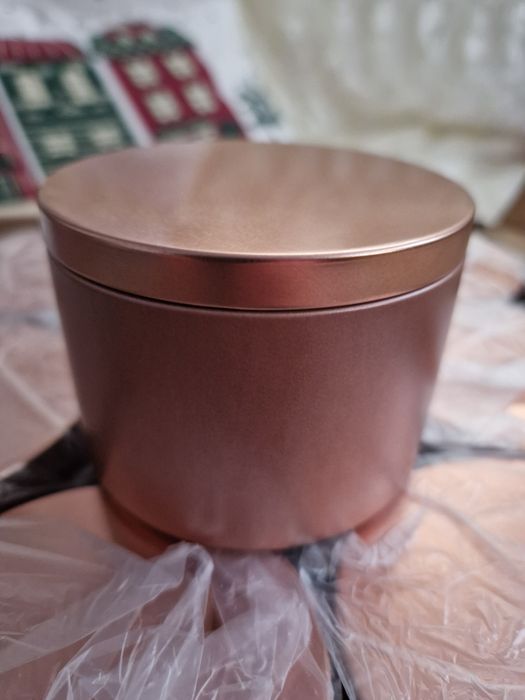 Жестяні банки для свічок (10 шт)