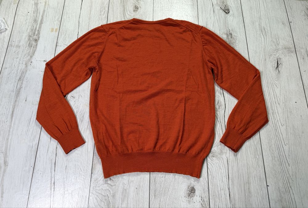 Sweter wełniany merino Riley r.Xl styl klasyczny