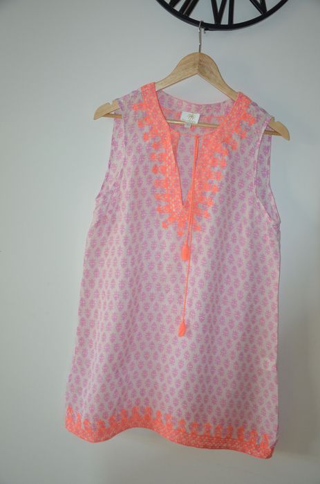 100% silk jedwabna tunika na plażę r. 38