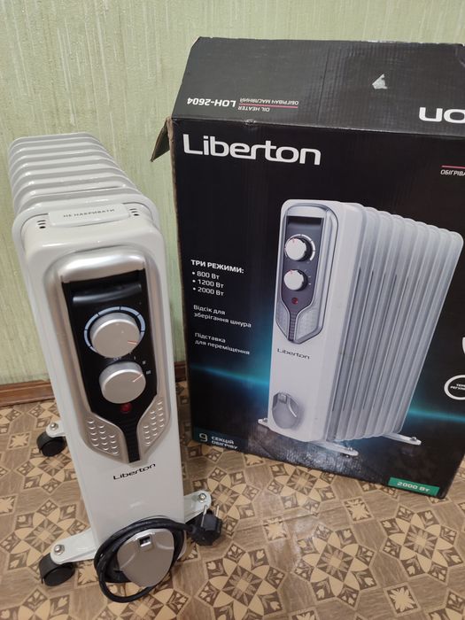 Продам обігрівач LIiberton LOH-2604