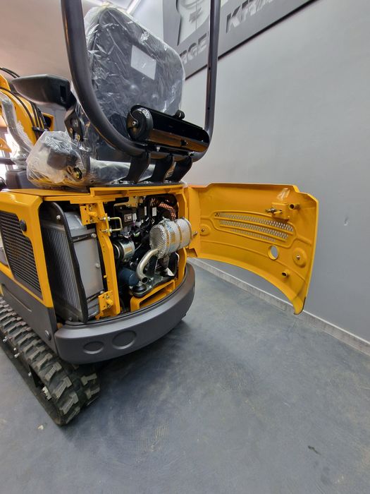 Mini Koparka Berger Kraus BK1200AS łyżka skrętne ramie KUBOTA