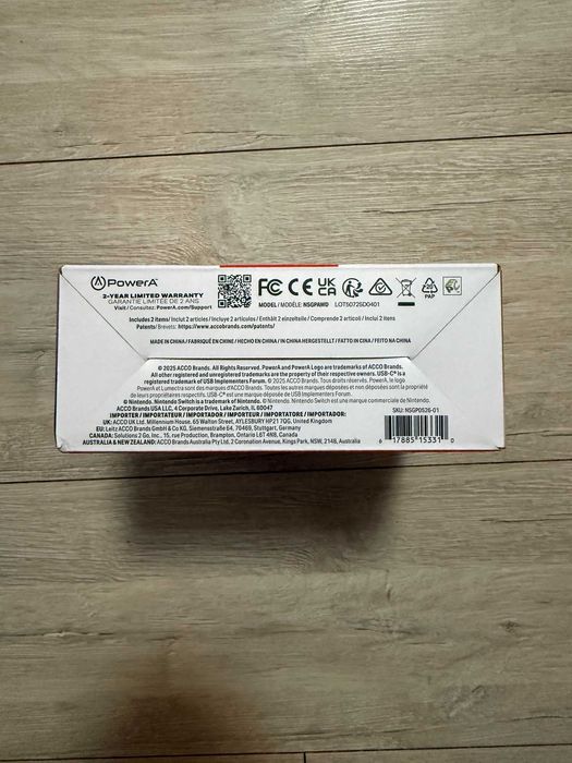 PowerA Enhanced Controller – Nintendo Switch 2 (Super Mario) Pad