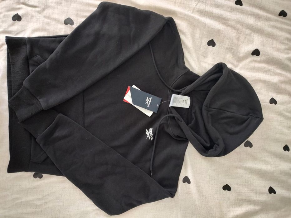 Bluza reebok czarna damska