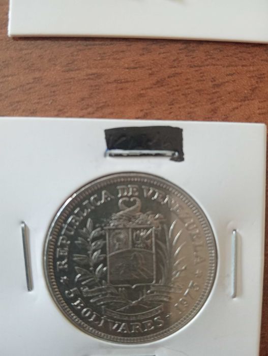 5 Bolivares Ano 1973