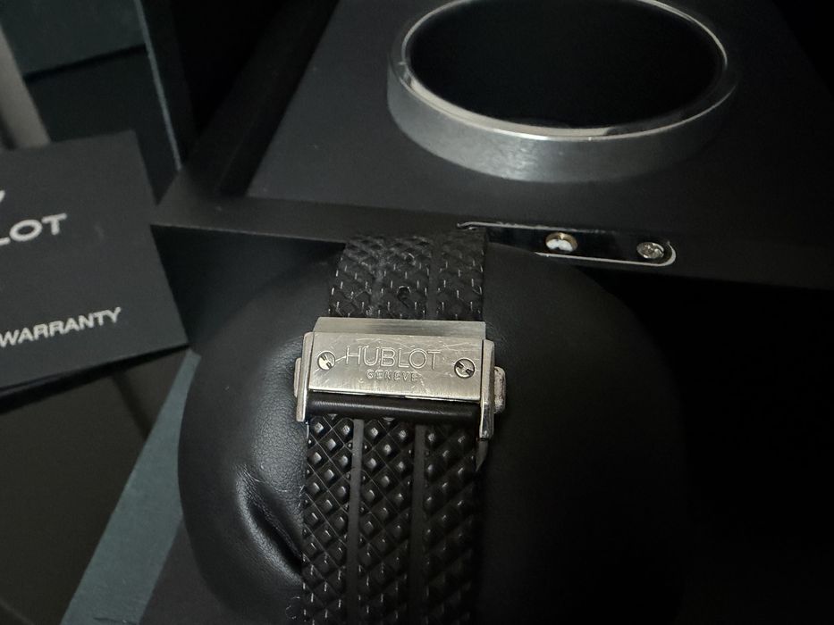 Часы hublot big bang 44 mm Steel chronograph