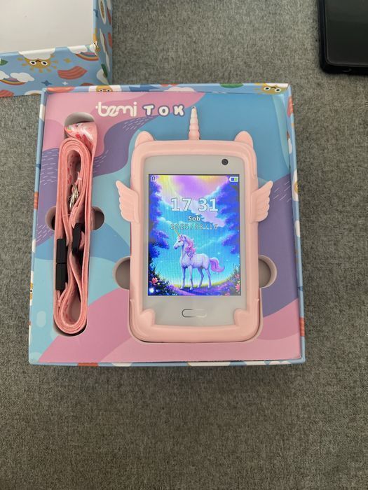 NOWY Smartfon dla dzieci BEMI Tok różowy