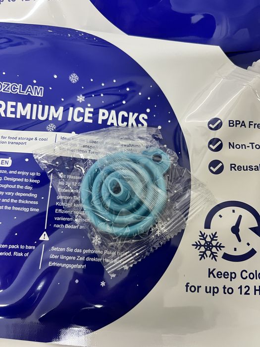 Packs de Gelo Premium – Mantêm 12h de Frio! Novos