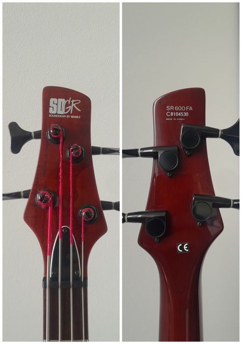 Бас-гітара Ibanez SR600 FA SoundGear Made in Korea