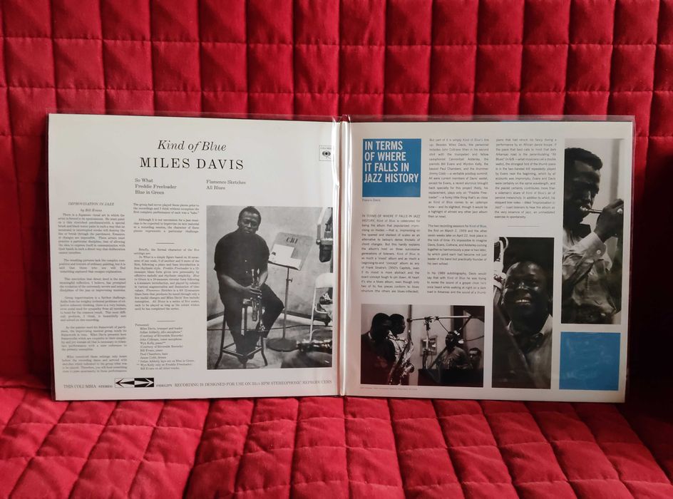 Miles Davis "Kind of Blue" 2LP/winyl EX