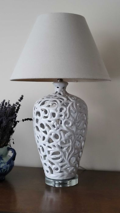 Lampy ceramiczne komplet