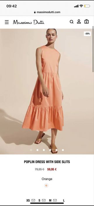 Літня сукня Massimo Dutti