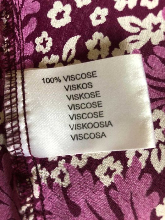 юбка крепдешин вискоза 100% Hennes H&M 38-40