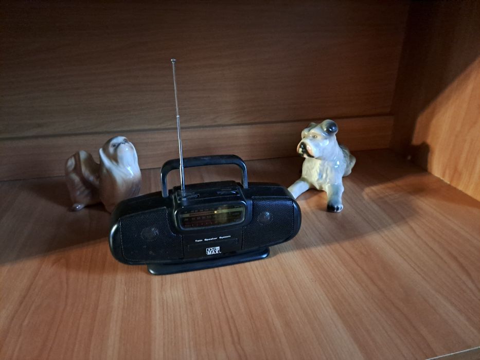 Fajne Przenośne mini radyjko DS MAX FM -sprawne 100 %