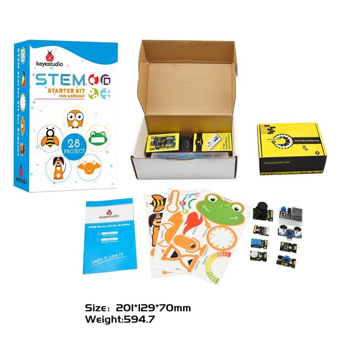 Набор Arduino Keyestudio Starter Kit 28 проектов