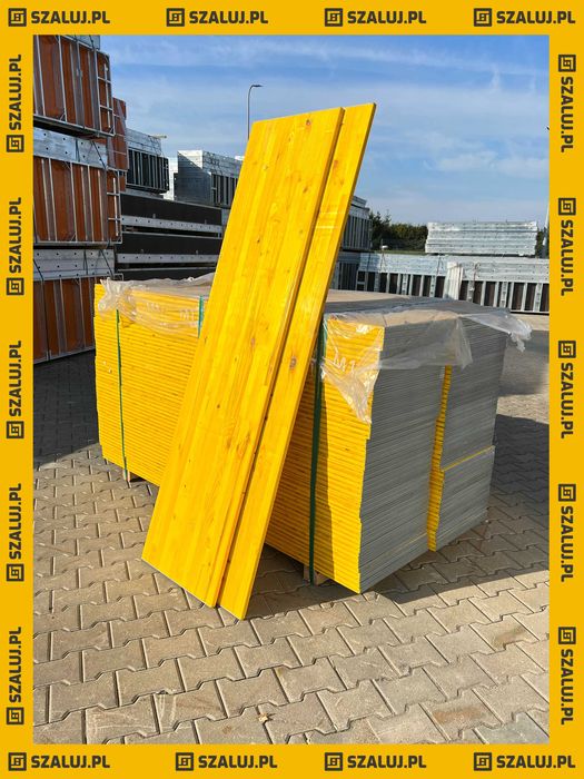 Trójwarstwowa świerkowa płyta szalunkowa sklejka okuta