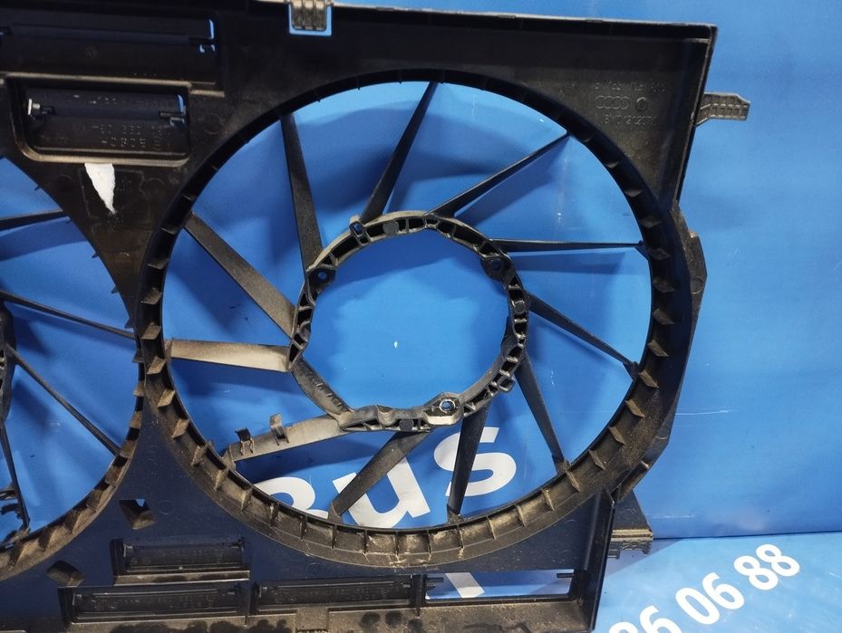 Вентилятор дифузор 3.0 Ауді кю7 4М діфузор радіатор Audi Q7 4M м