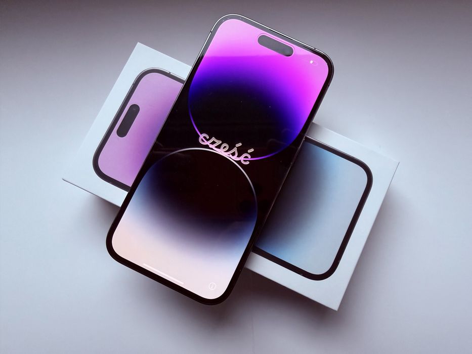 *** iPhone 14 PRO 128GB  *** DEEP PURPLE *** Super Stan * Komplet