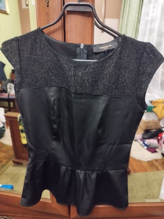 Bluzka damska marki Reserved rozmiar 36 z baskinką
