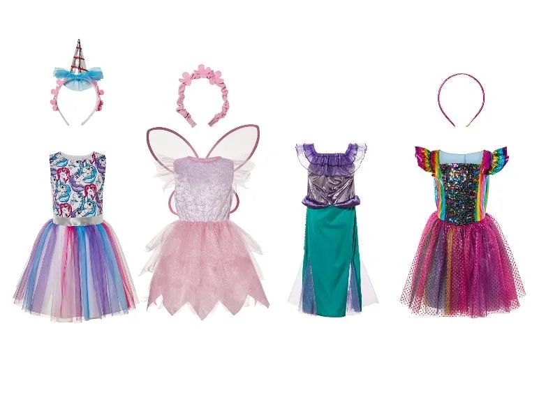 Нові костюми для дівчаток – Єдиноріг, Фея, Русалка, Веселкова Принцеса