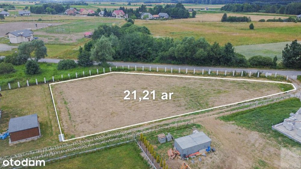 Działka 21 Ar W Piwodzie