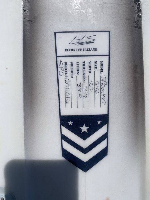 Prancha ELS 5’10 em EPS