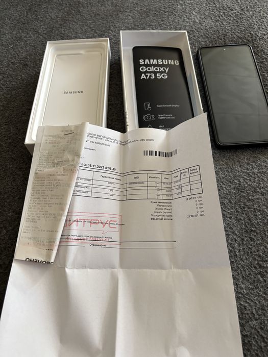 SAMSUNG Galaxy A73. 5G. 8/256гб