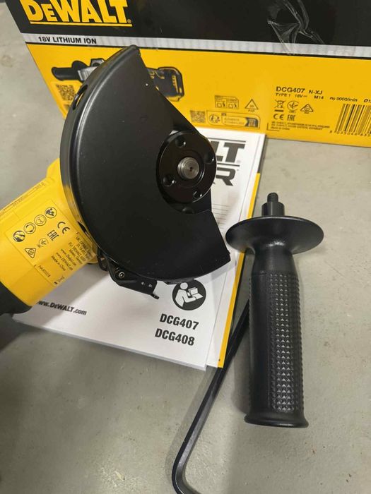 Szlifierka kątowa DeWalt DCG407 nowy model nówka