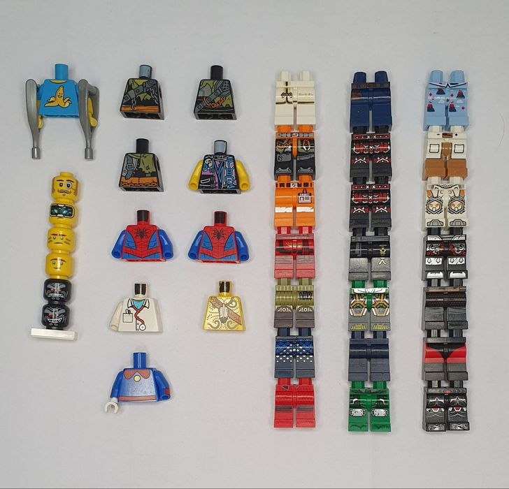 Lego 90-х аксессуары и детали минифигурок