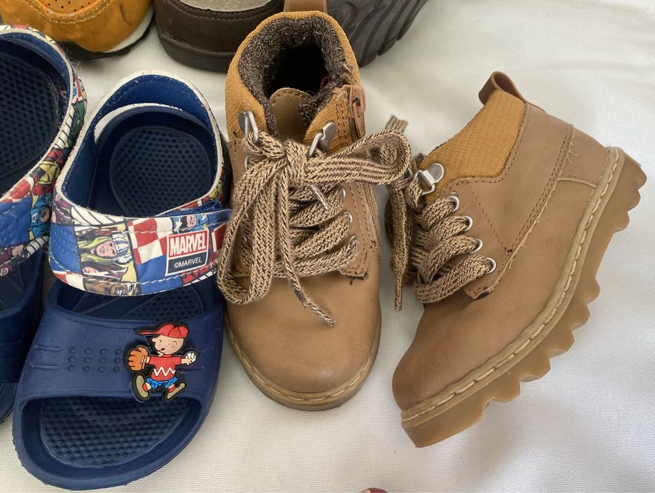 Calcado menino Tenis, Sandalias, Sapatos, Botas Geox, Nike, Zara 18-23