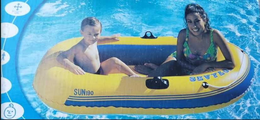 Brinquedo Lazer/barco insuflável 1.90m x 1.10m. NOVO!