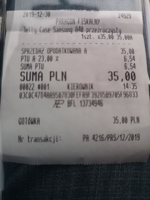 Nowe etui Samsung A 40,super jakos.Firmy Mercury.