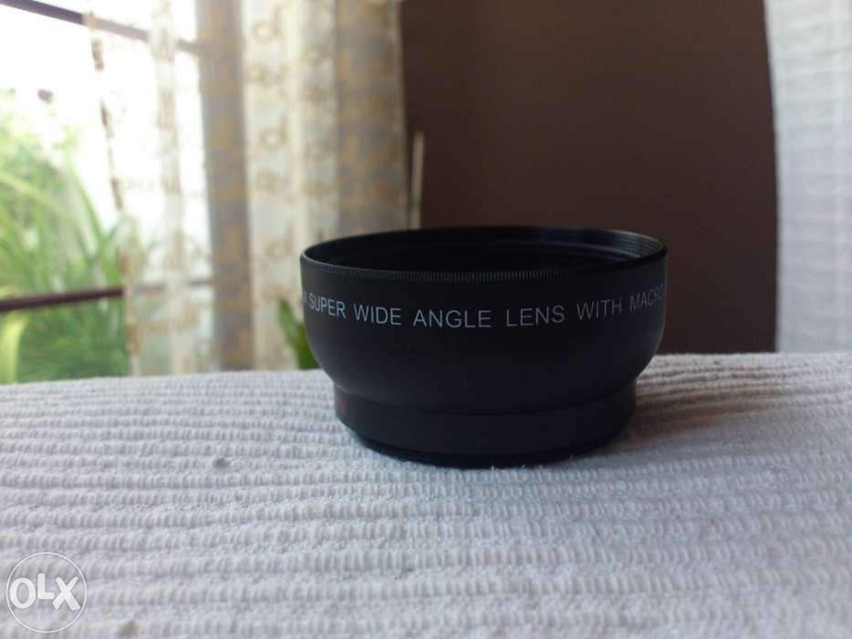 Lente Olho de peixe e Macro 52mm